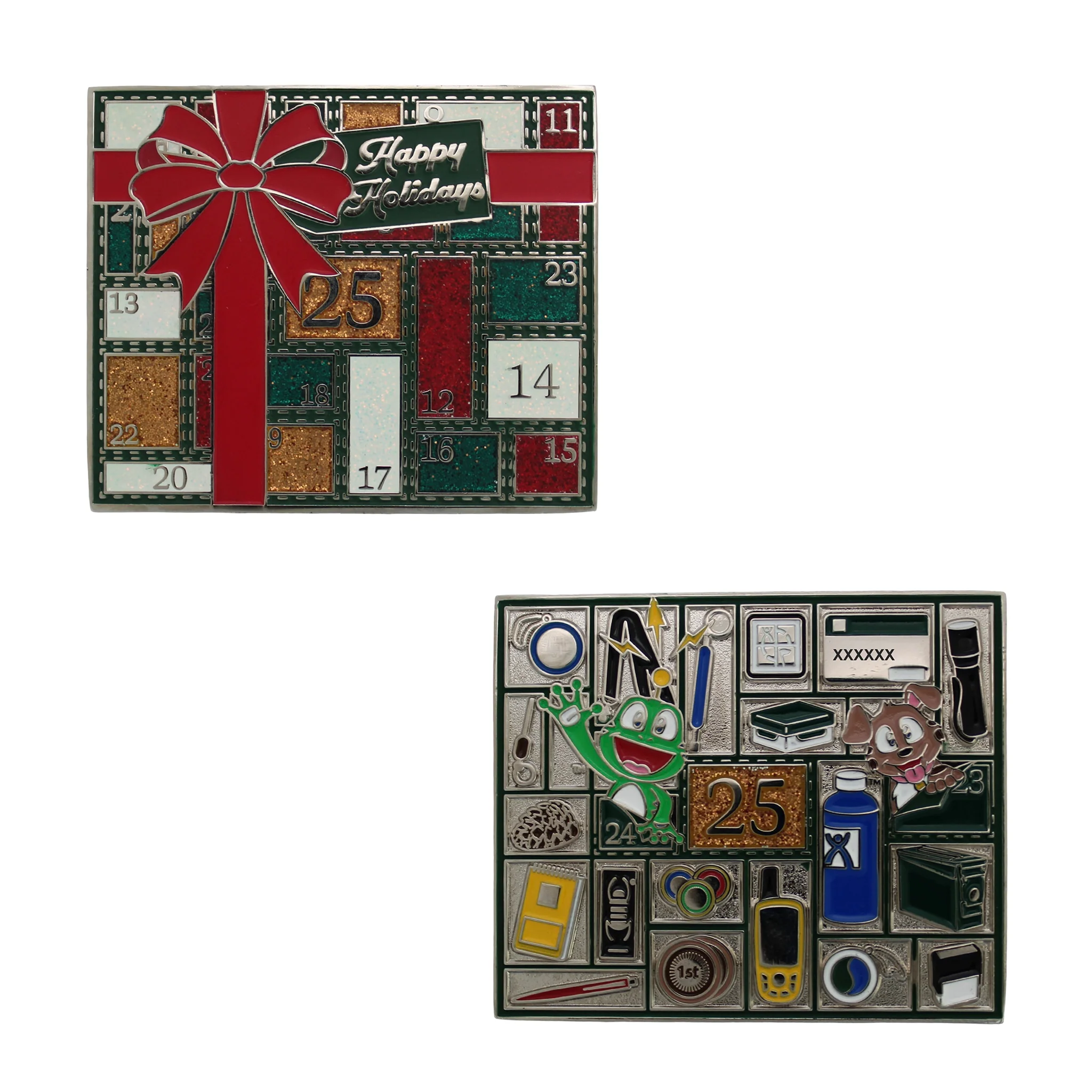 2025 Happy Holidays Geocoin