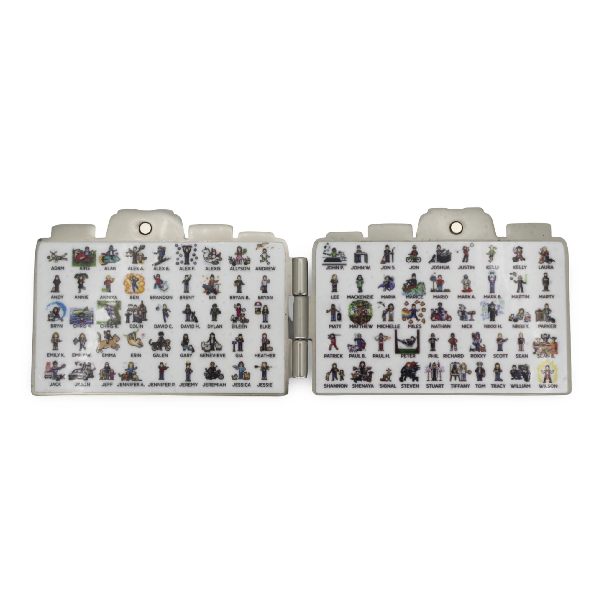 2026 Lackey Geocoin & Tag Set - Nickel Finish - Image 7