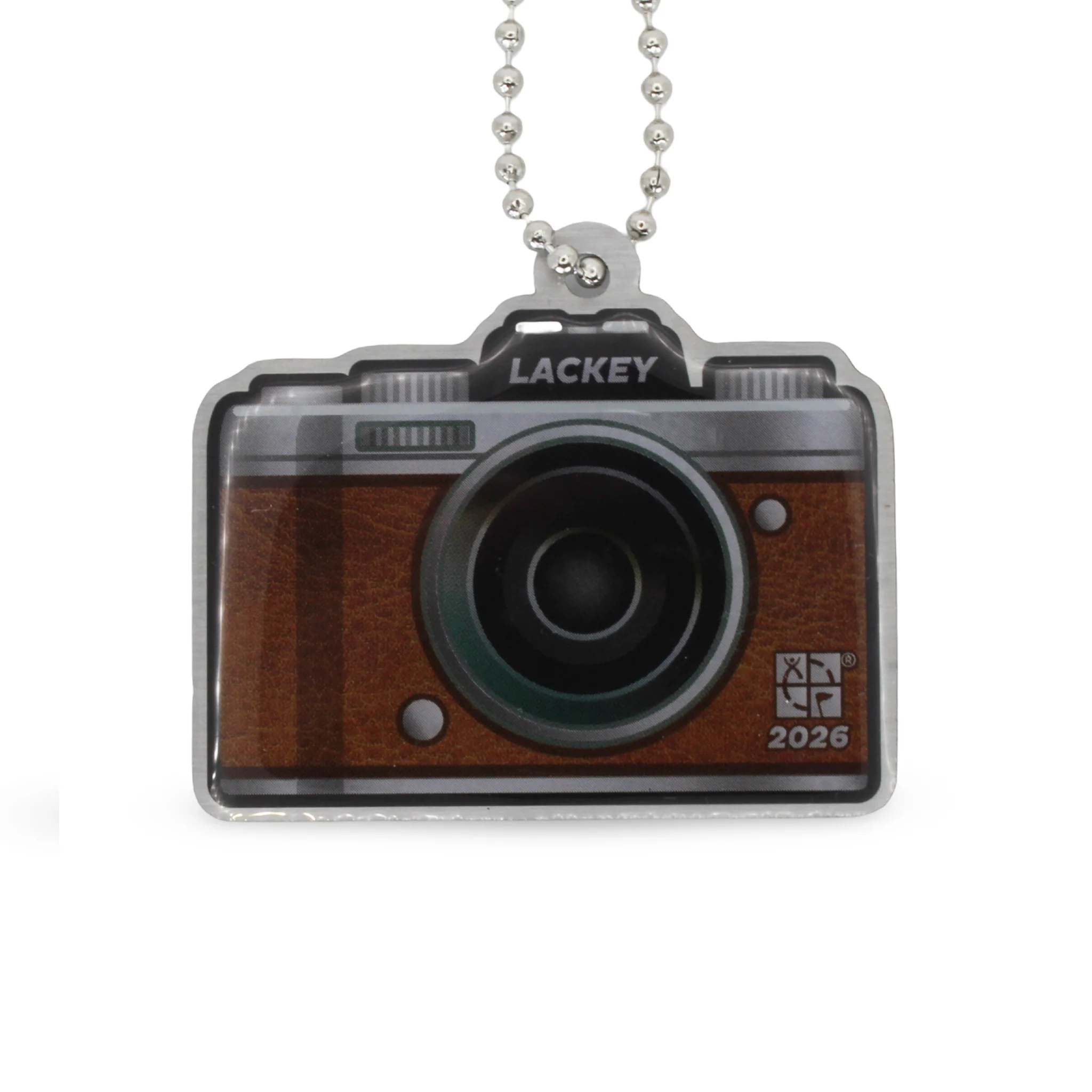 2026 Lackey Geocoin & Tag Set - Nickel Finish - Image 8