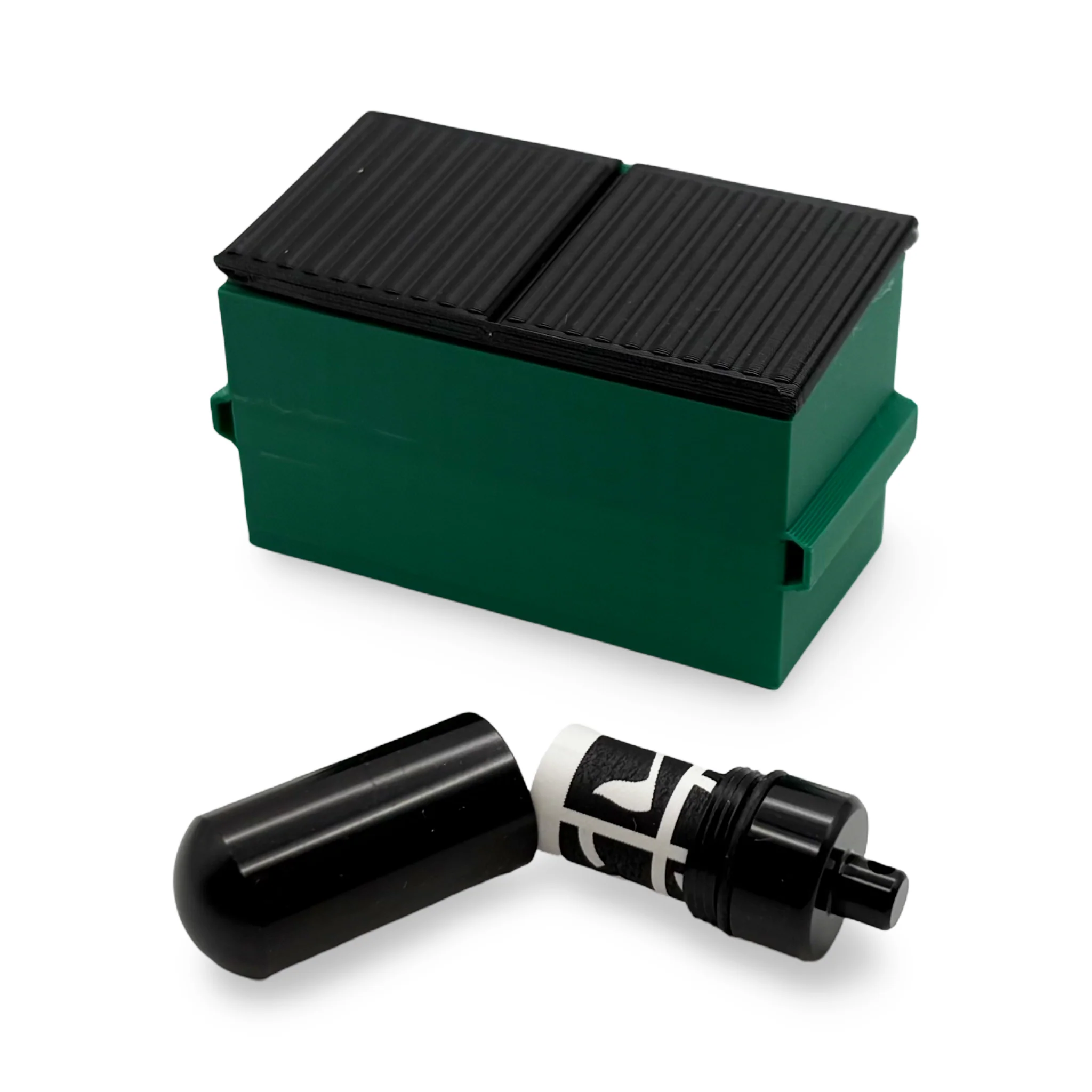 3D Printed Mini Dumpster Geocache Container
