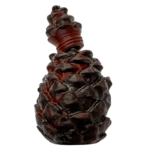 3D Printed Pinecone Devious Cache Container - Image 3