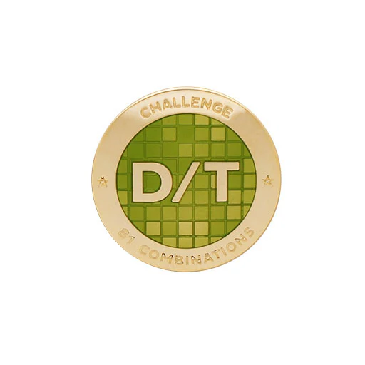 Challenges Pin - D/T Grid