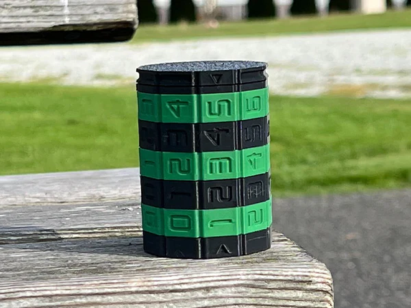 Cryptex Puzzle Cache Container - Image 2