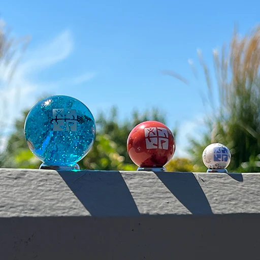 Earth, Moon, and Mars SWAG Marble Set - Image 2