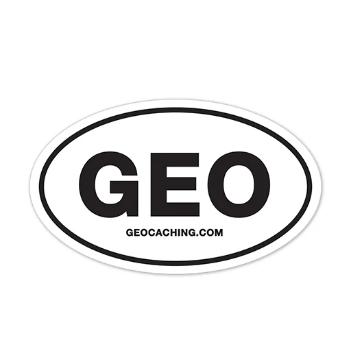 GEO Oval Sticker