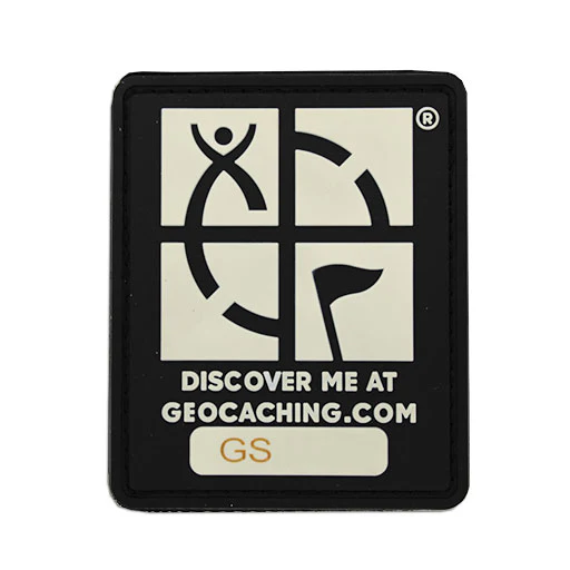 Geocaching Logo Glow In The Dark Trackable Patch