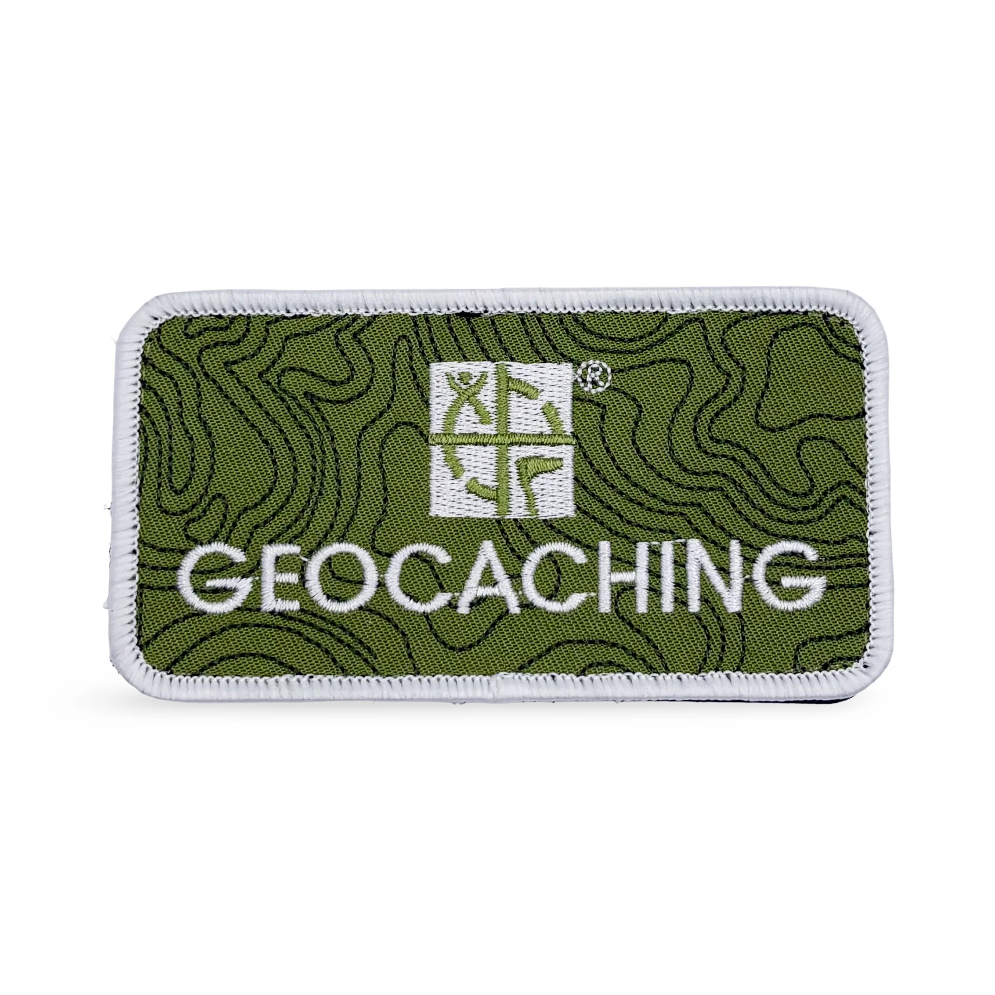 Large Geocaching Logo Patch with Velcro