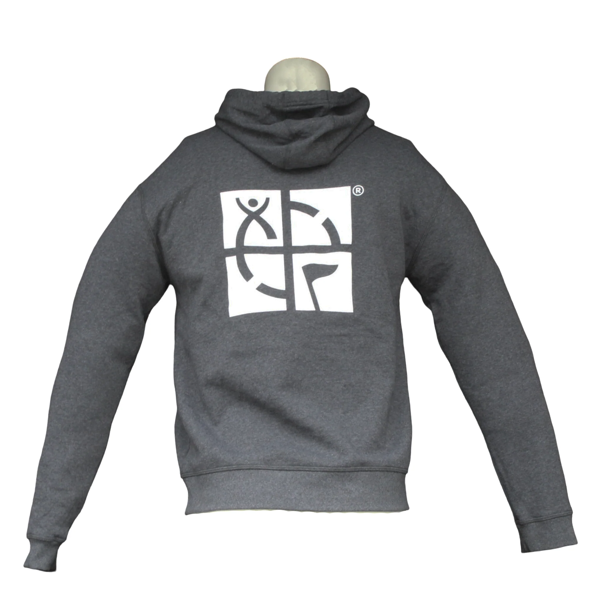 Geocaching Logo Pullover Hoodie - Charcoal - Image 3