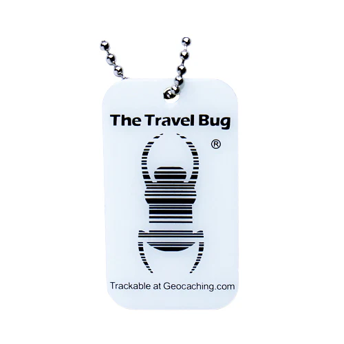 Geocaching QR Travel Bug® - Glow in the Dark - Image 4