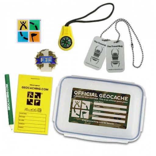 Hide-a-Cache Kit - Medium - Green Camo
