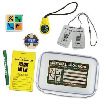 Hide-a-Cache Kit - Small - Green Camo