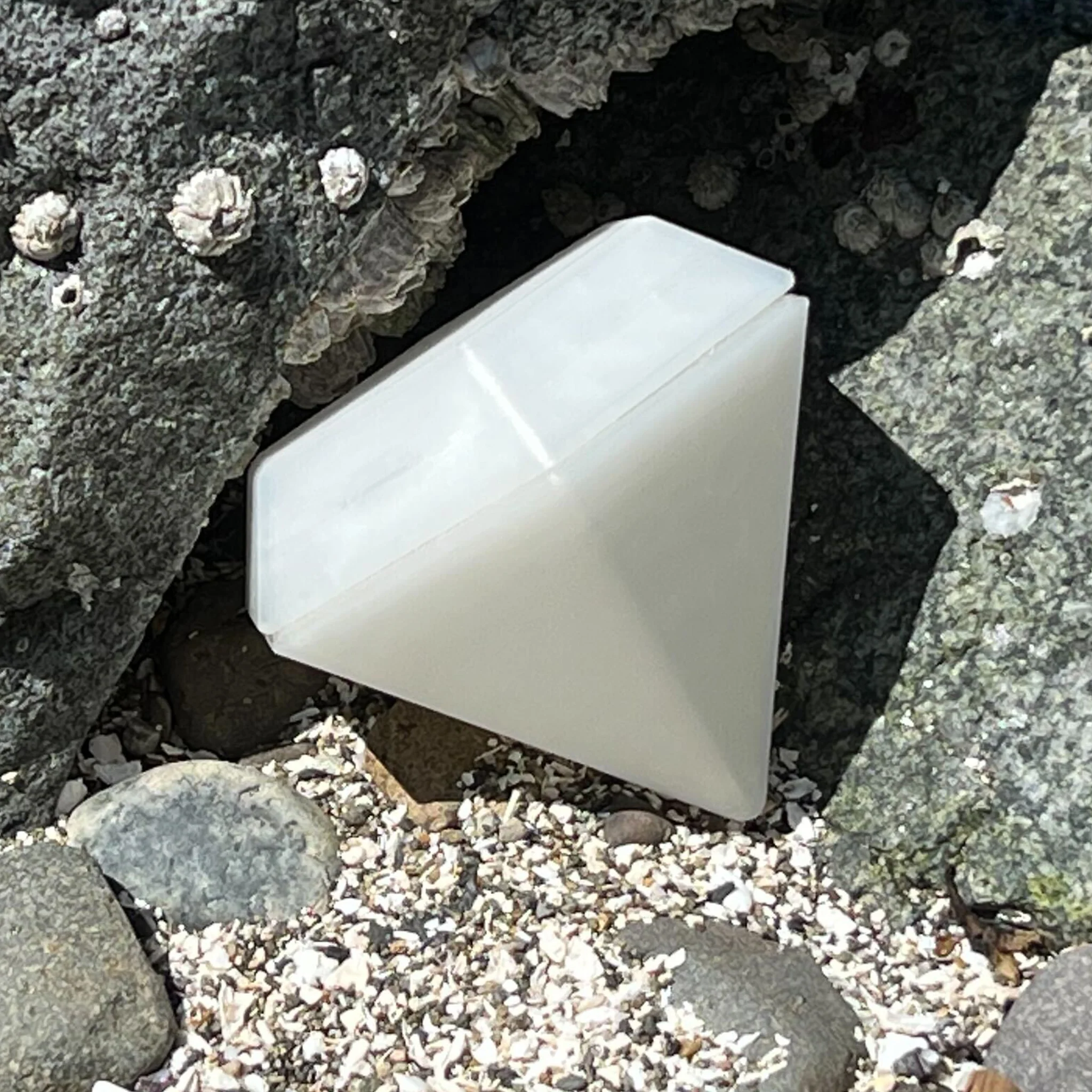 Large 3D Printed Gem Shaped Cache Container - Diamond - Image 2