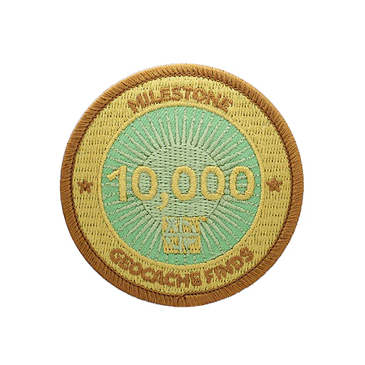 Milestone Patch - 10,000 Finds