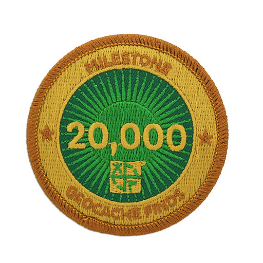 Milestone Patch - 20,000 Finds