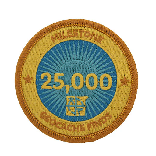 Milestone Patch - 25,000 Finds