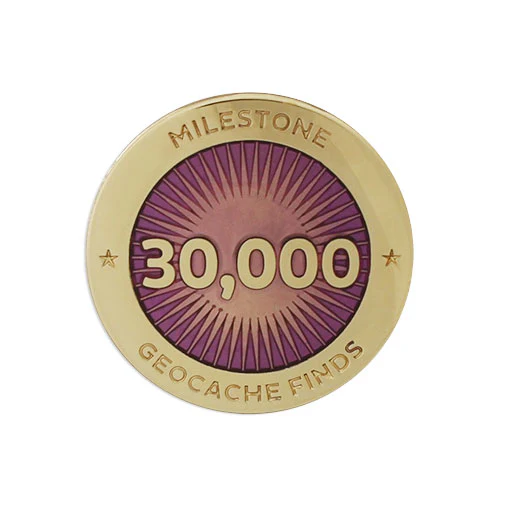 Milestone Pin - 30,000 Finds