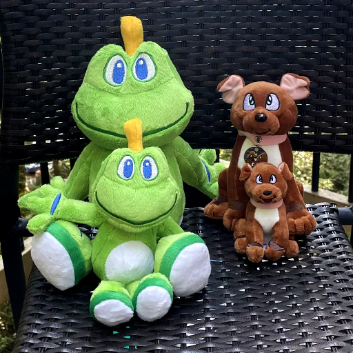 Mini Signal the Frog® and Micro Tracker Plush Set - Image 2