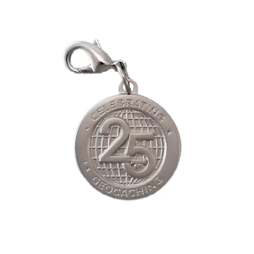 Nano Charm Bracelet with 25 Years of Geocaching charm - Image 3