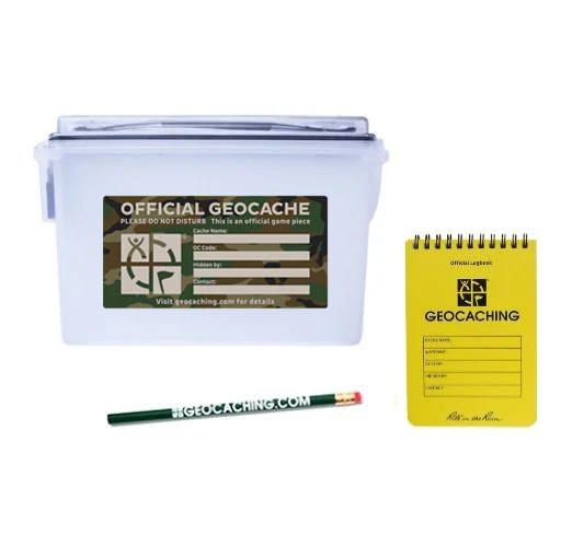 Official Ammo Can Kit with Logbook & Pencil Kit - Green Camo - Image 2