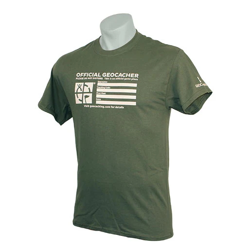 Official Geocacher Ammo Can Tee (4XL only)