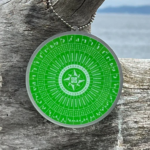 Puzzle Solving XL Travel Tag- Green - Image 2