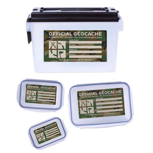Quad Cache Container Set - Green Camo