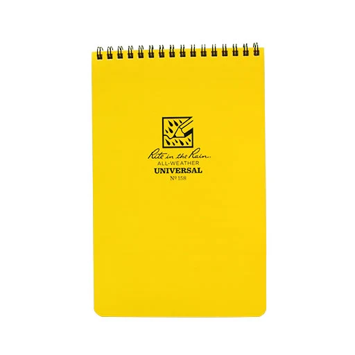 Rite in the Rain® Logbook- Large 6 x 9 Top Spiral Notebook