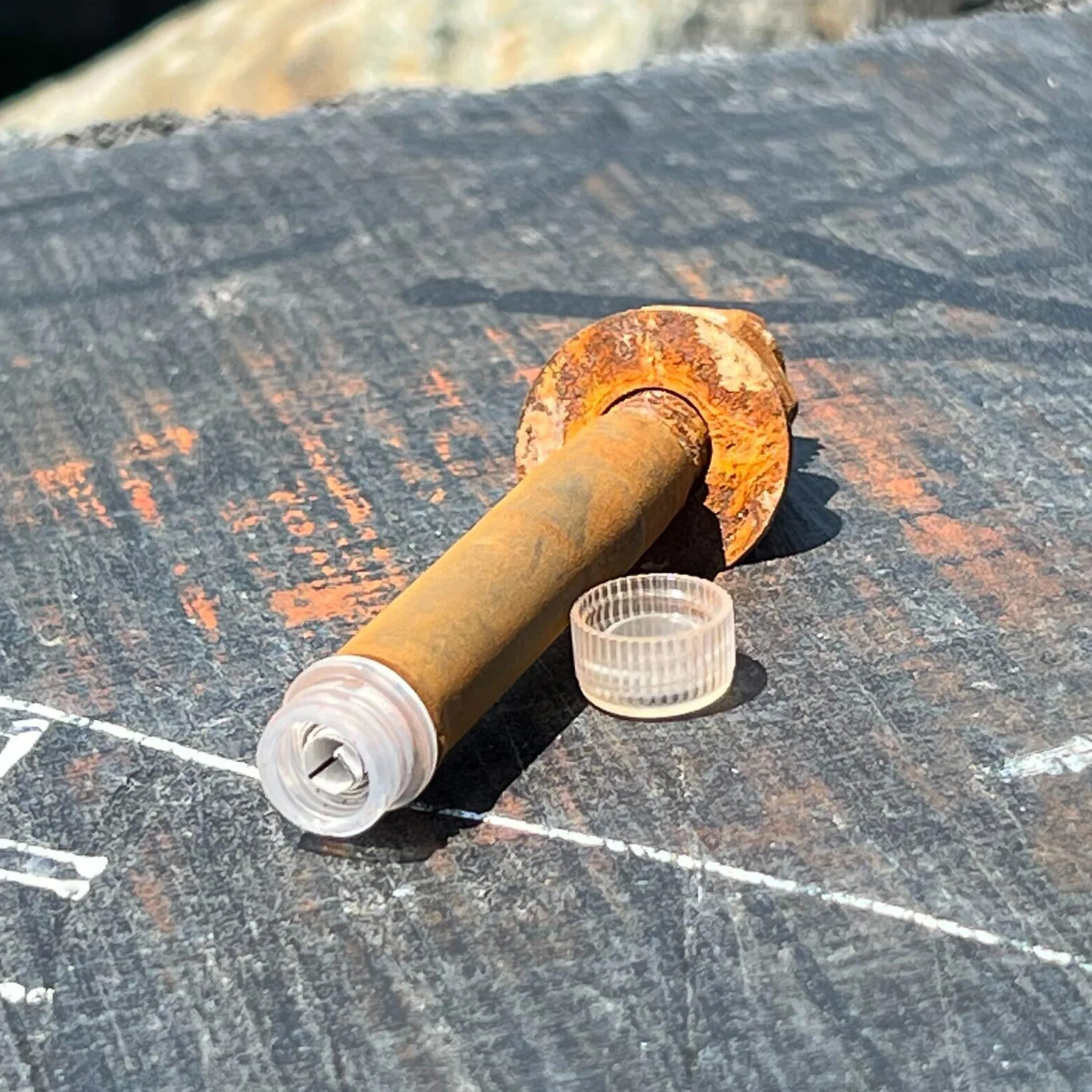 Rusty Bolt Cache Container - Image 4