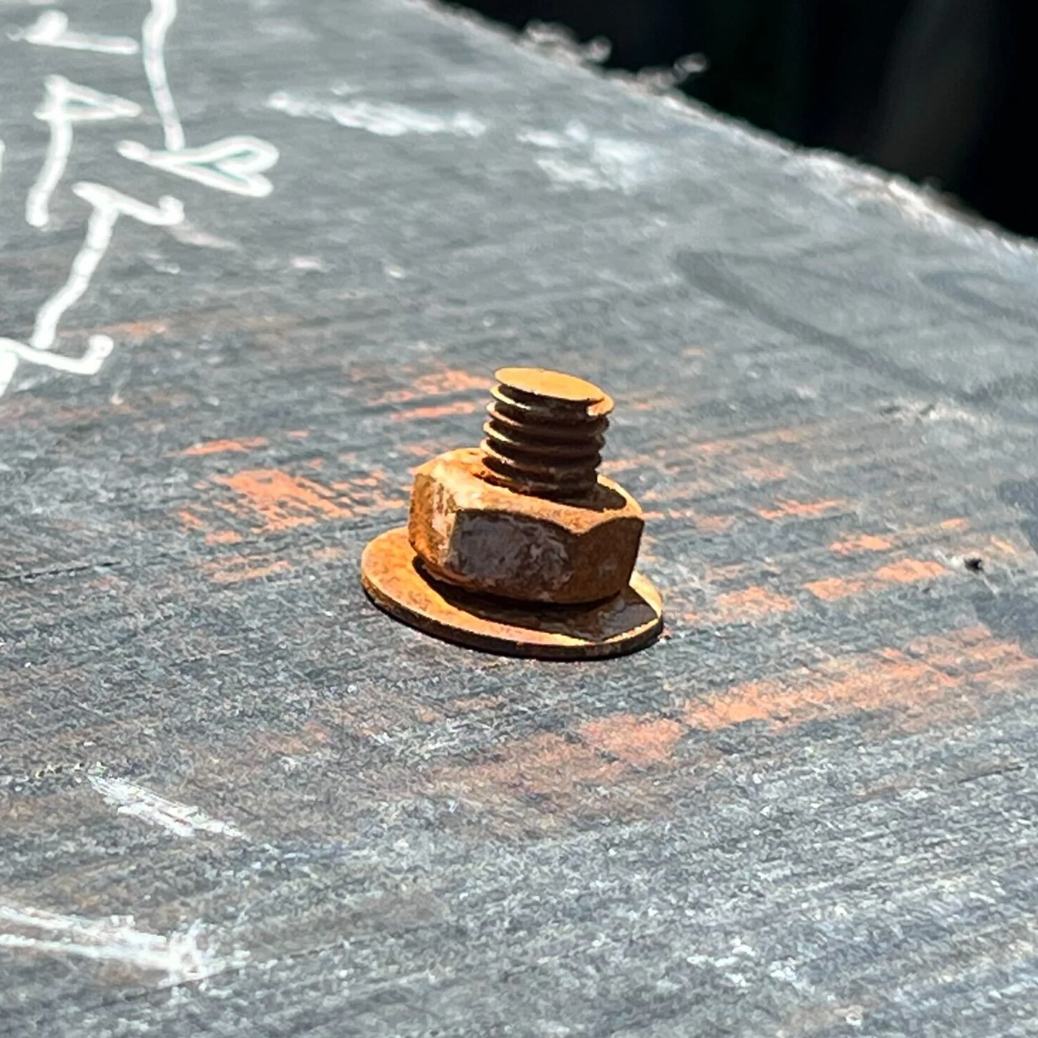 Rusty Bolt Cache Container - Image 5