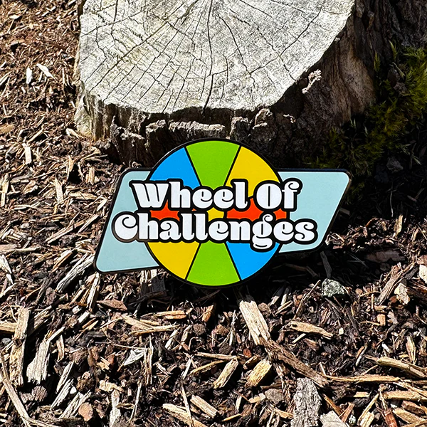 Wheel of Challenges Spinner Geocoin - Image 2