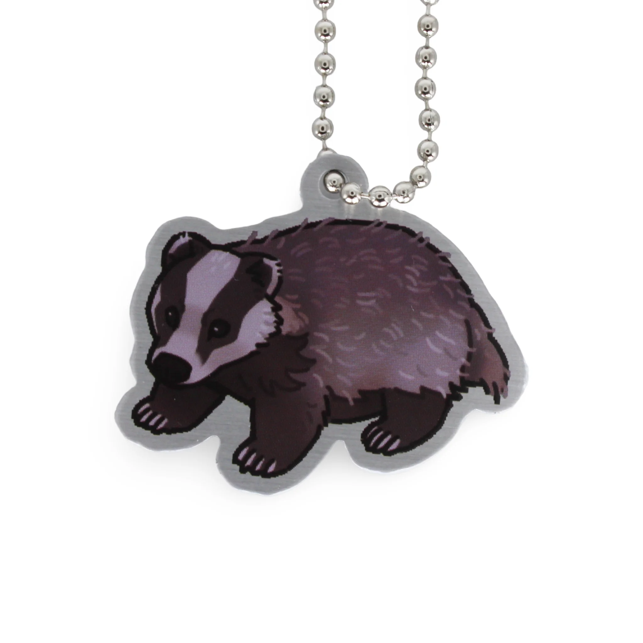 Woodland Creatures Travel Tag - Badger