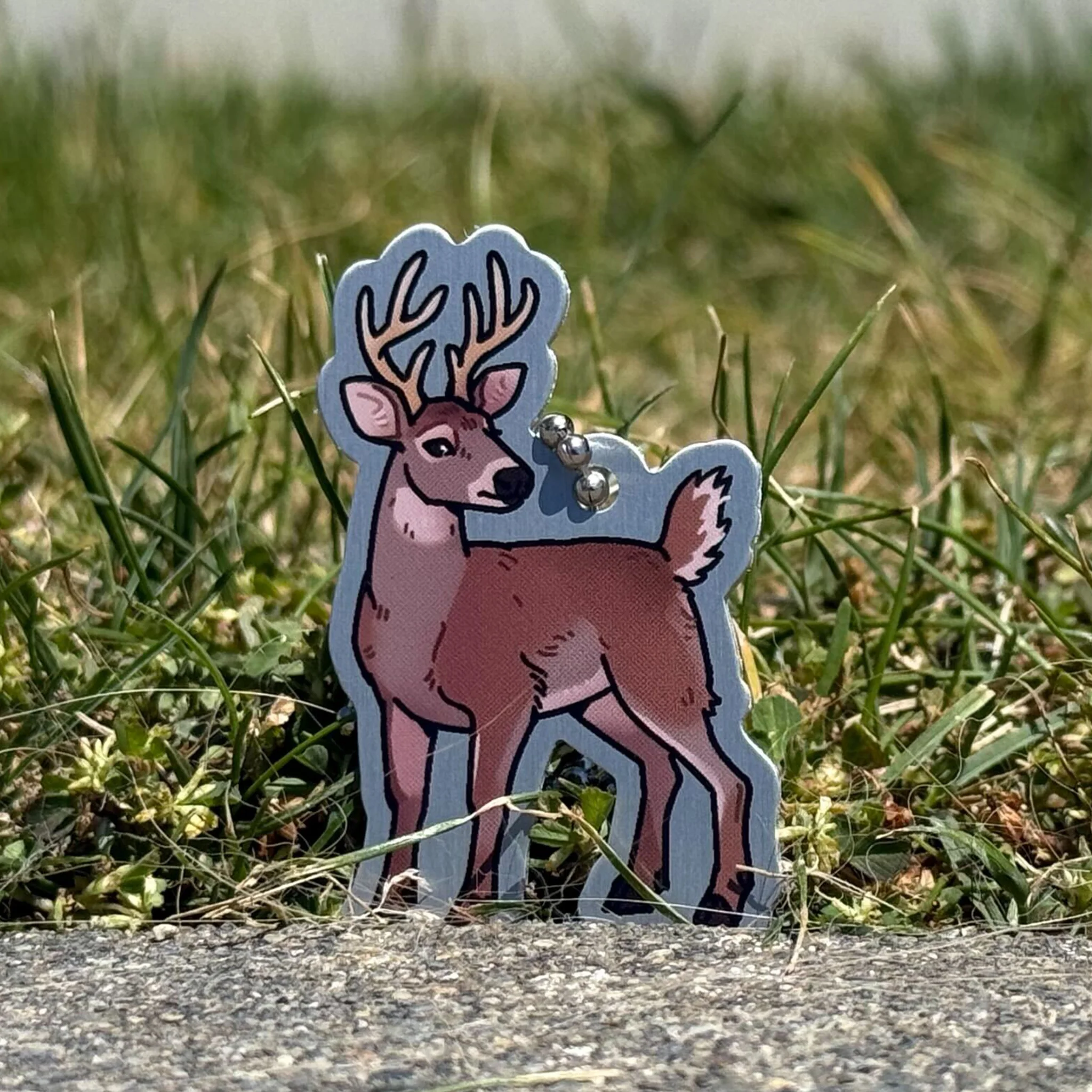 Woodland Creatures Travel Tag - Deer - Image 2