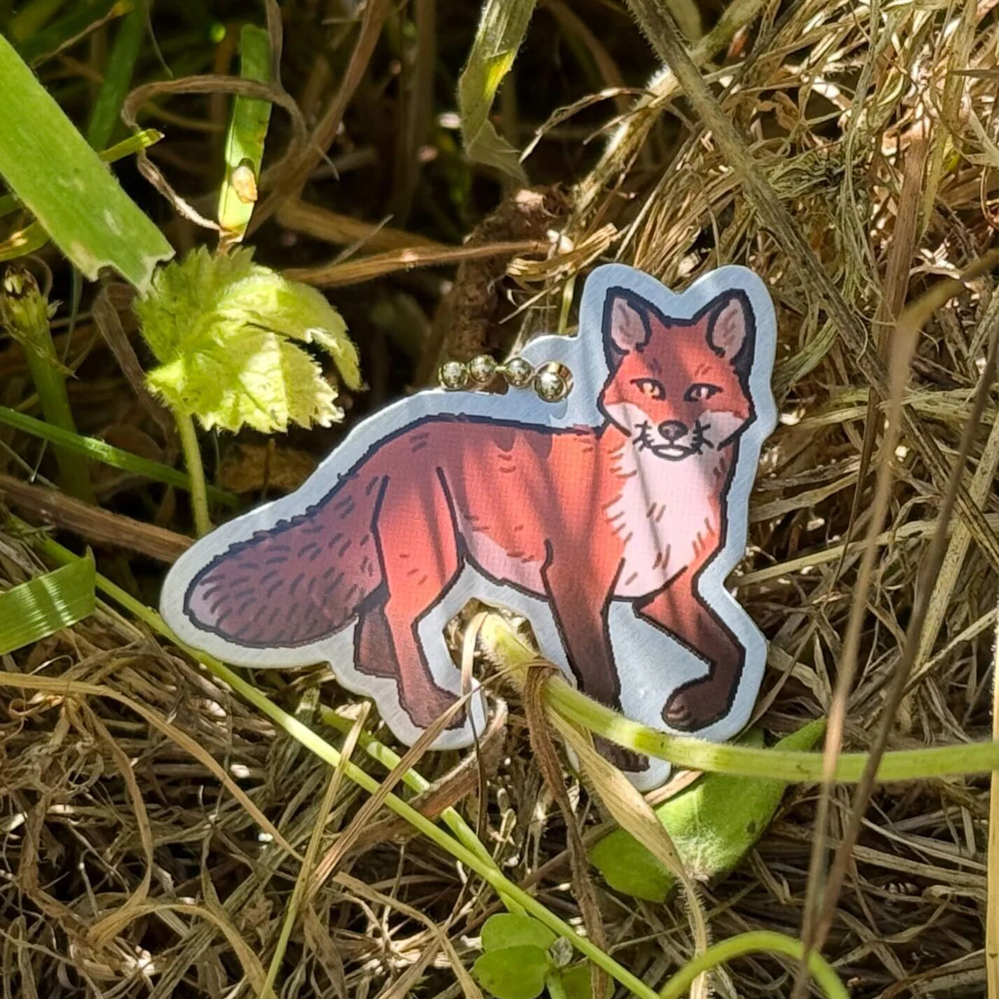 Woodland Creatures Travel Tag - Fox - Image 2
