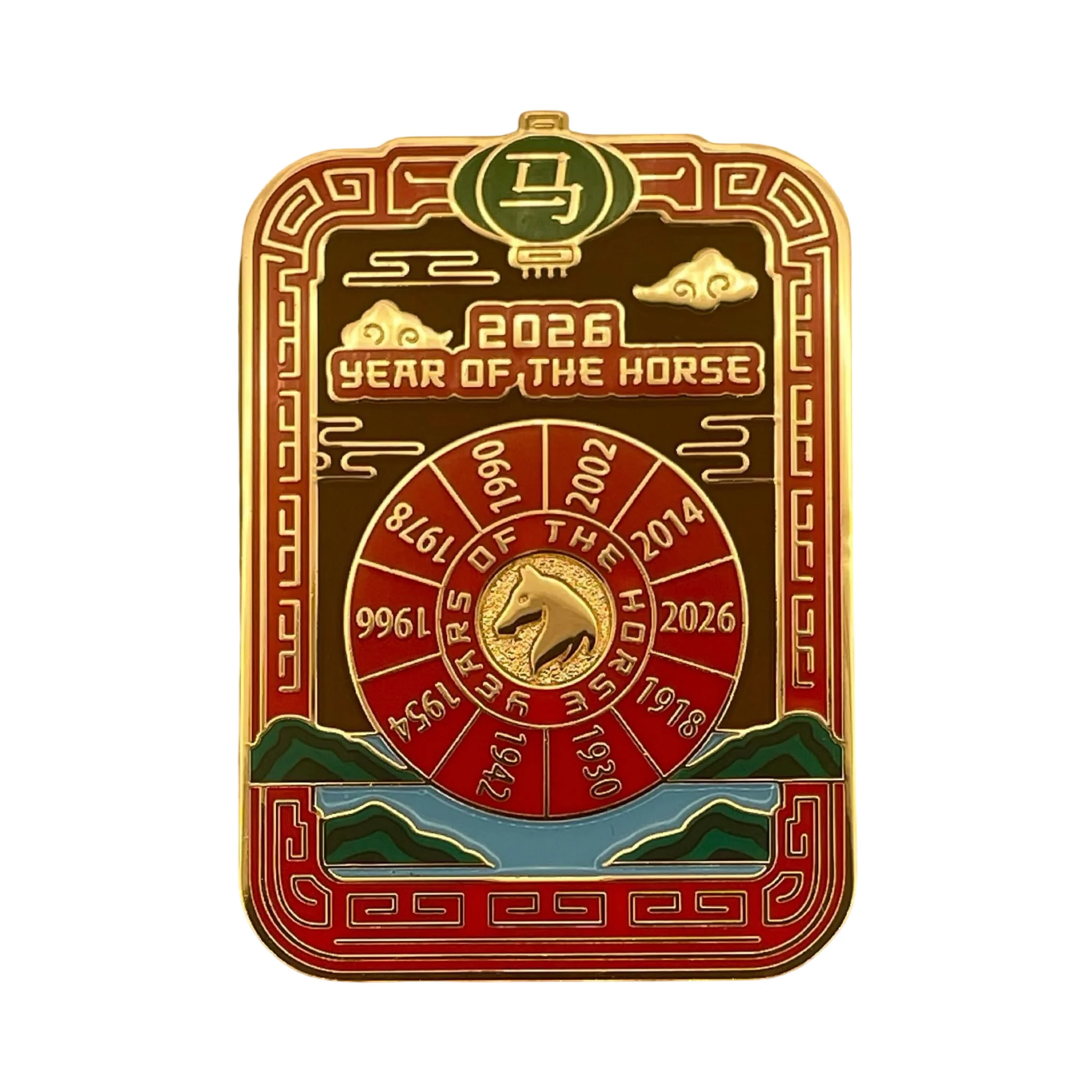 Year of the Fire Horse Geocoin - Image 3